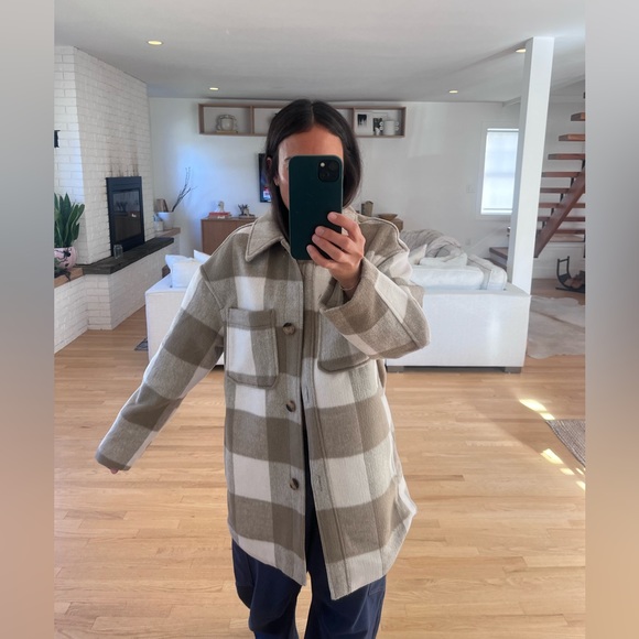 Plaid oversized H&M jacket - Picture 3 of 5